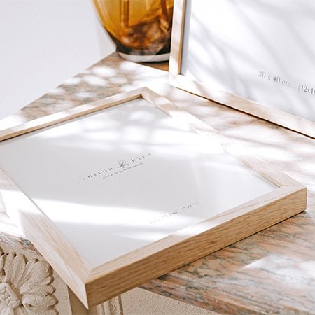 Wooden frames