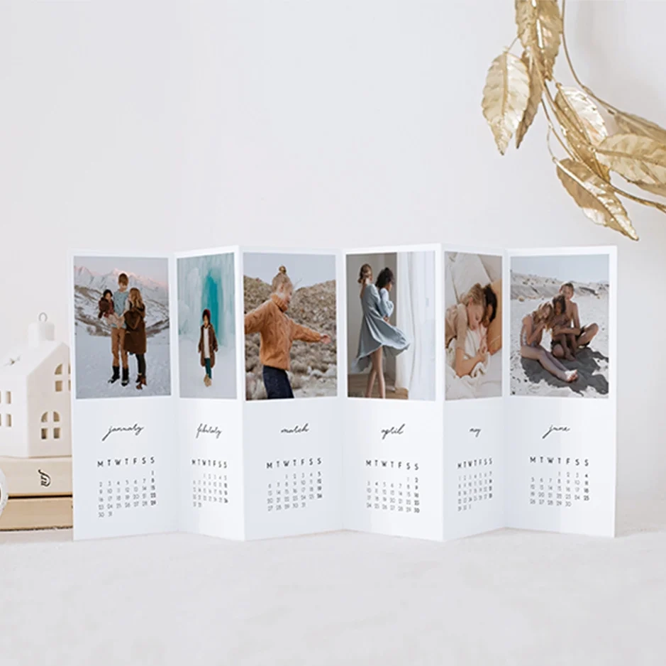 Accordion calendar