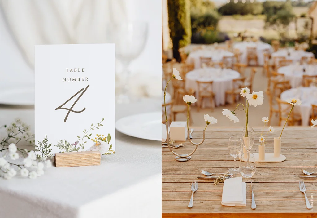 Set your wedding table