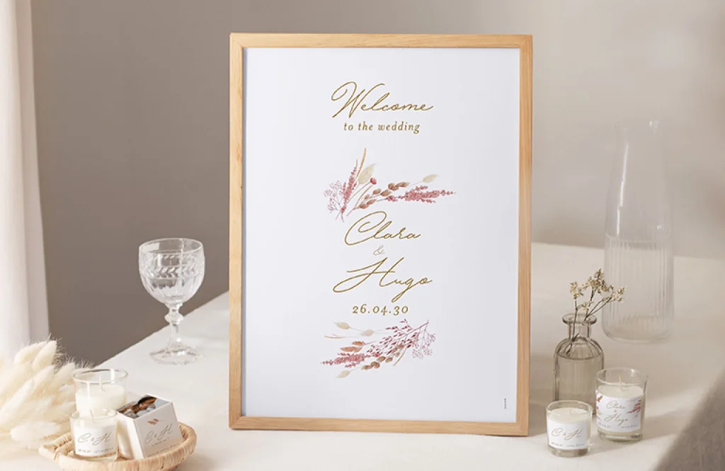 Wedding signs