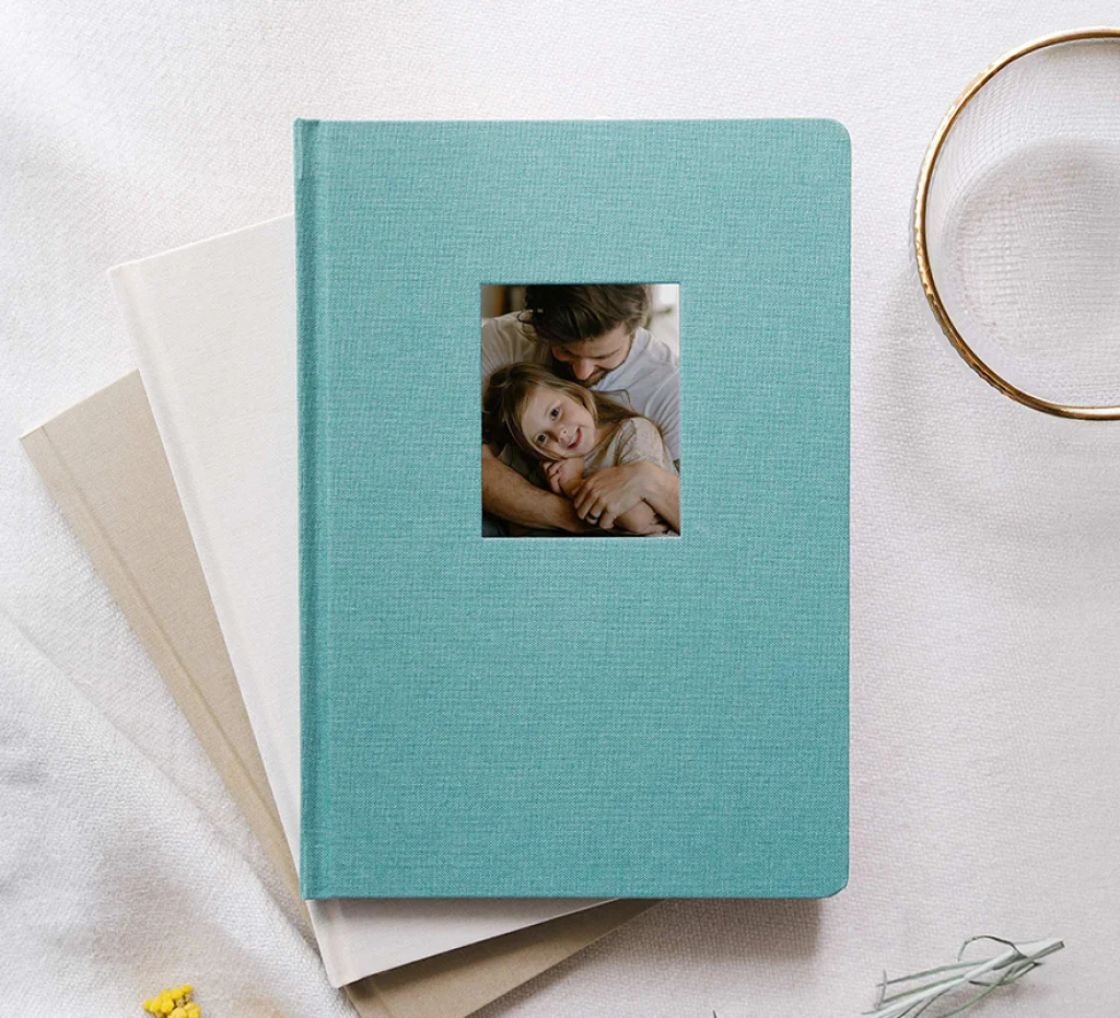 Fabric notebook