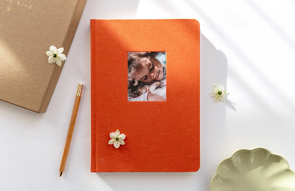 Fabric notebook