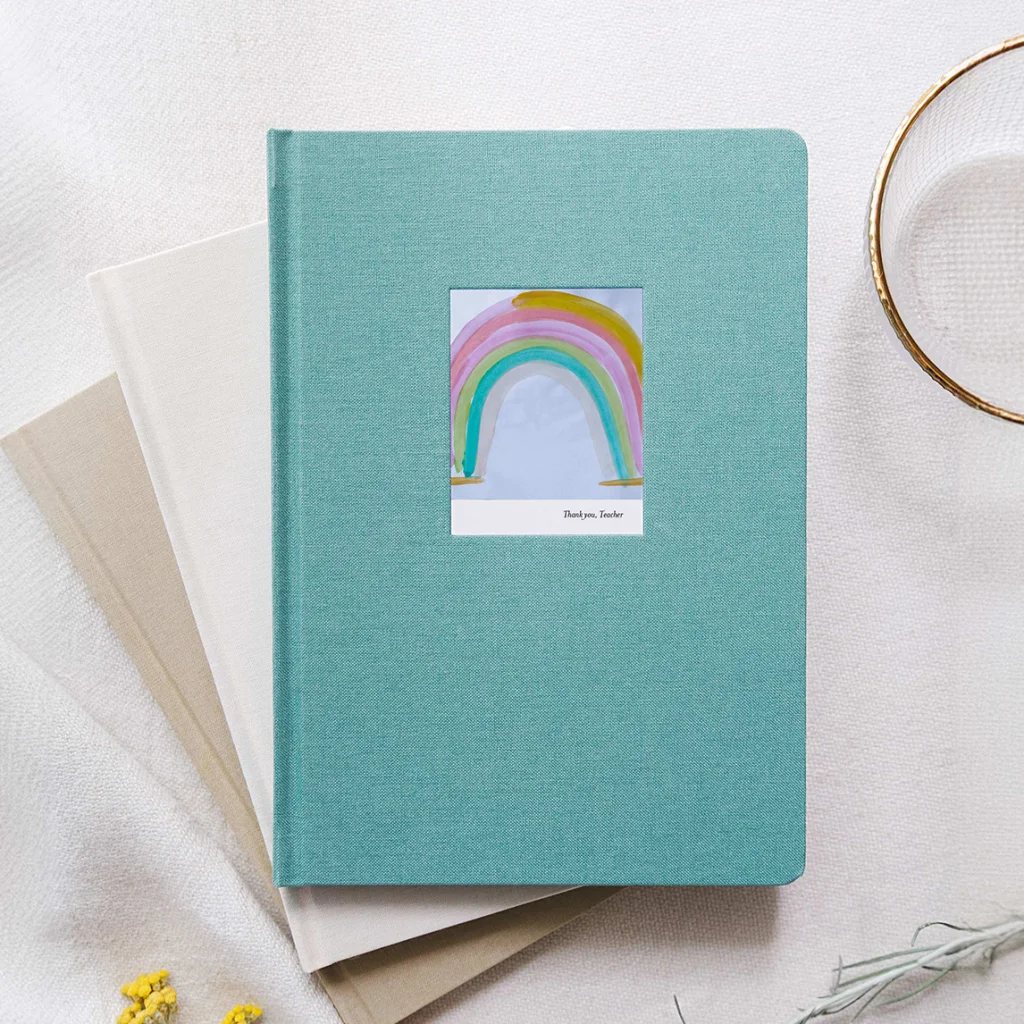 Fabric notebook