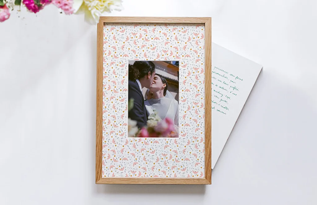 Personalised photo frame