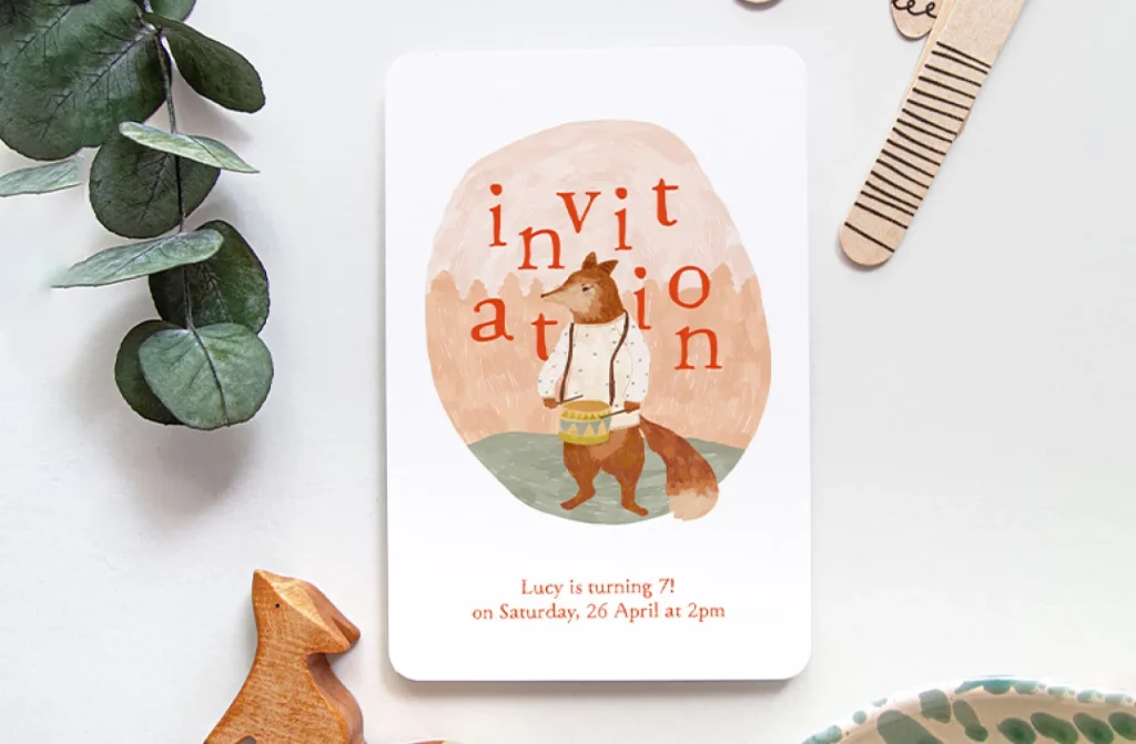 Birthday invitations