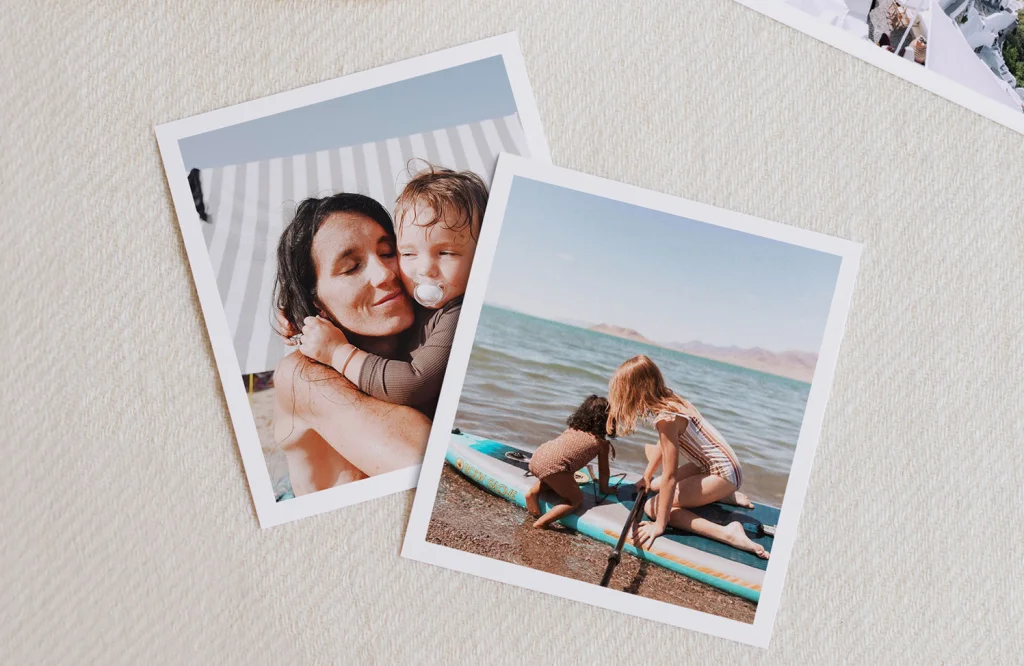 Polaroid photo prints