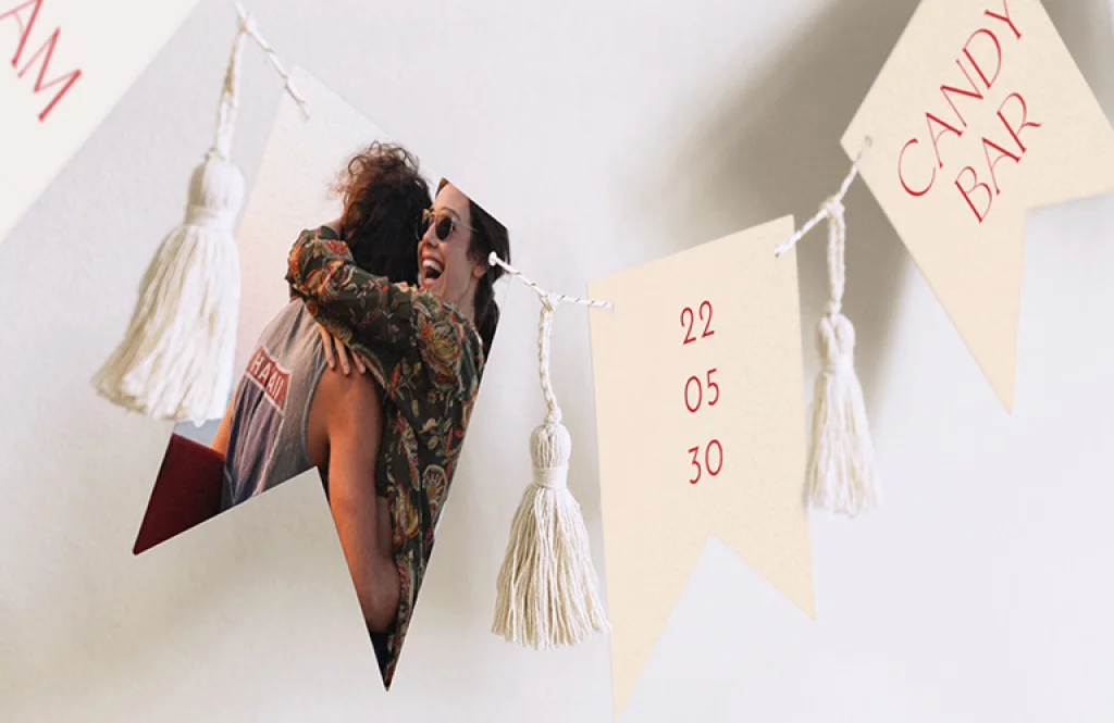 Wedding bunting