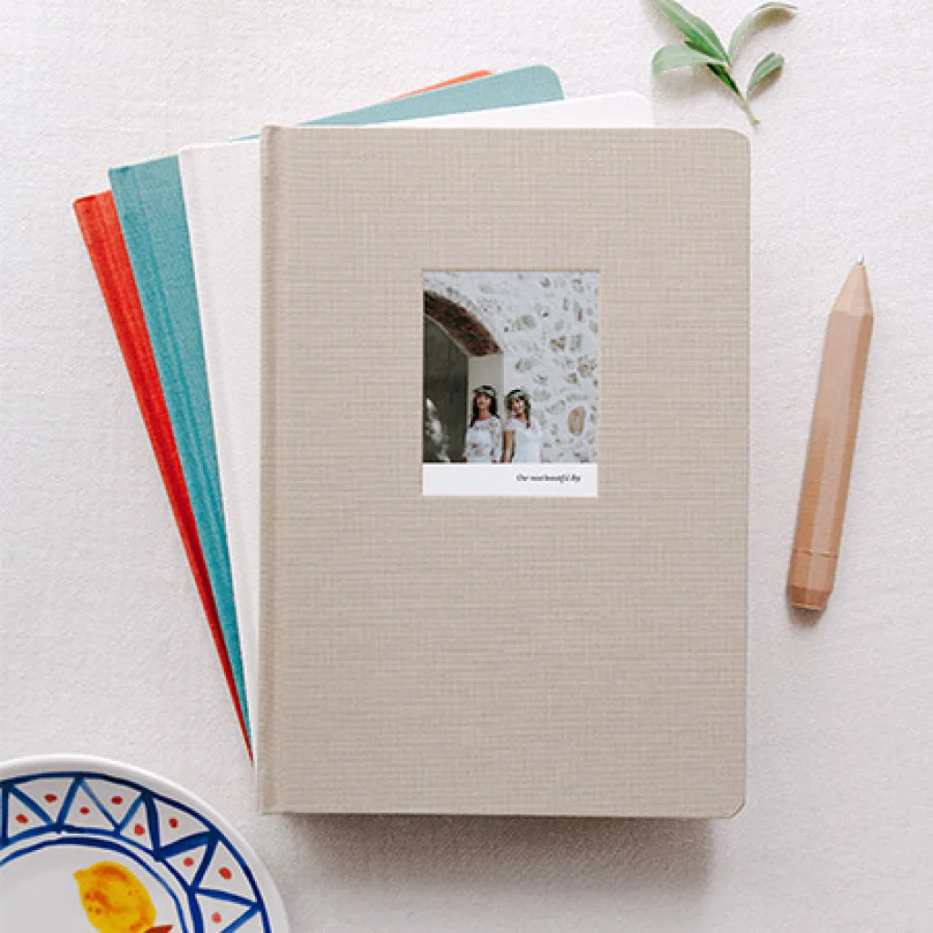 Fabric notebook