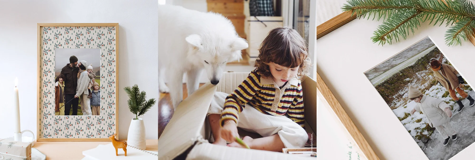 The personnalised photo frame