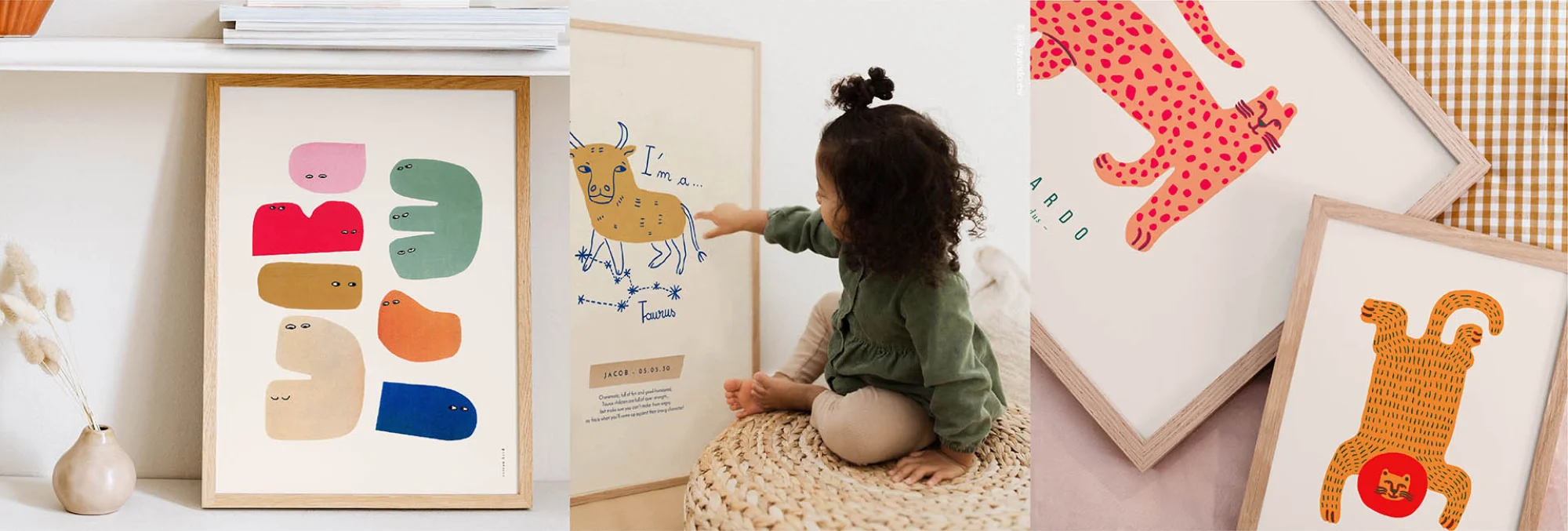 Joyful posters to discover