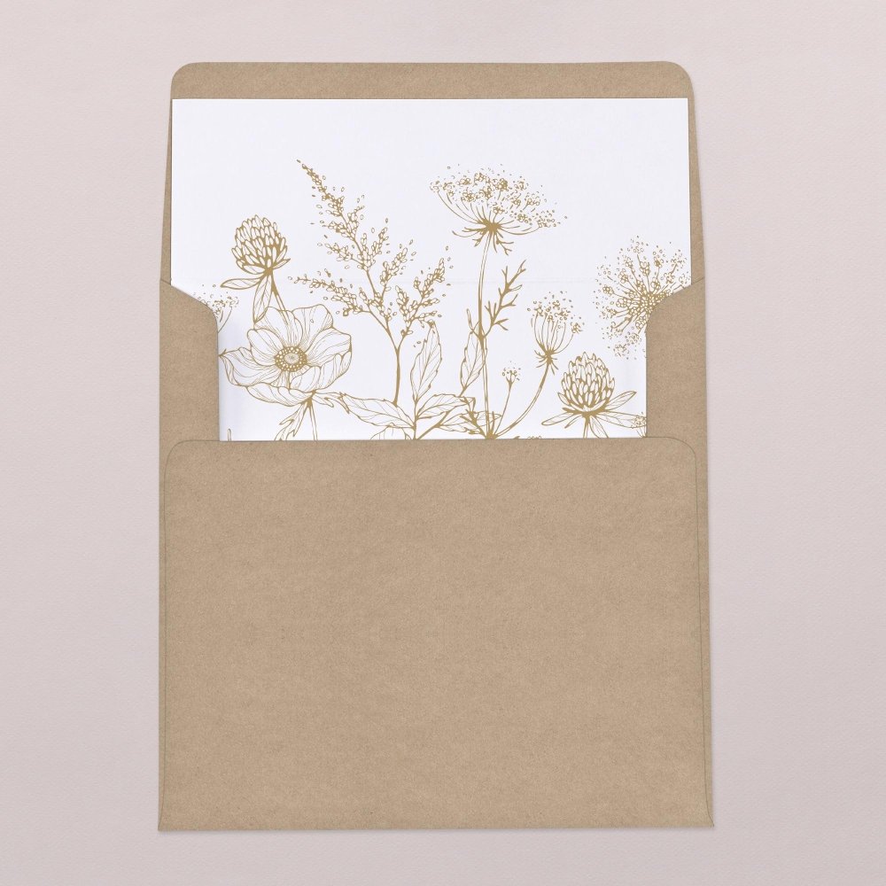 Envelope liners