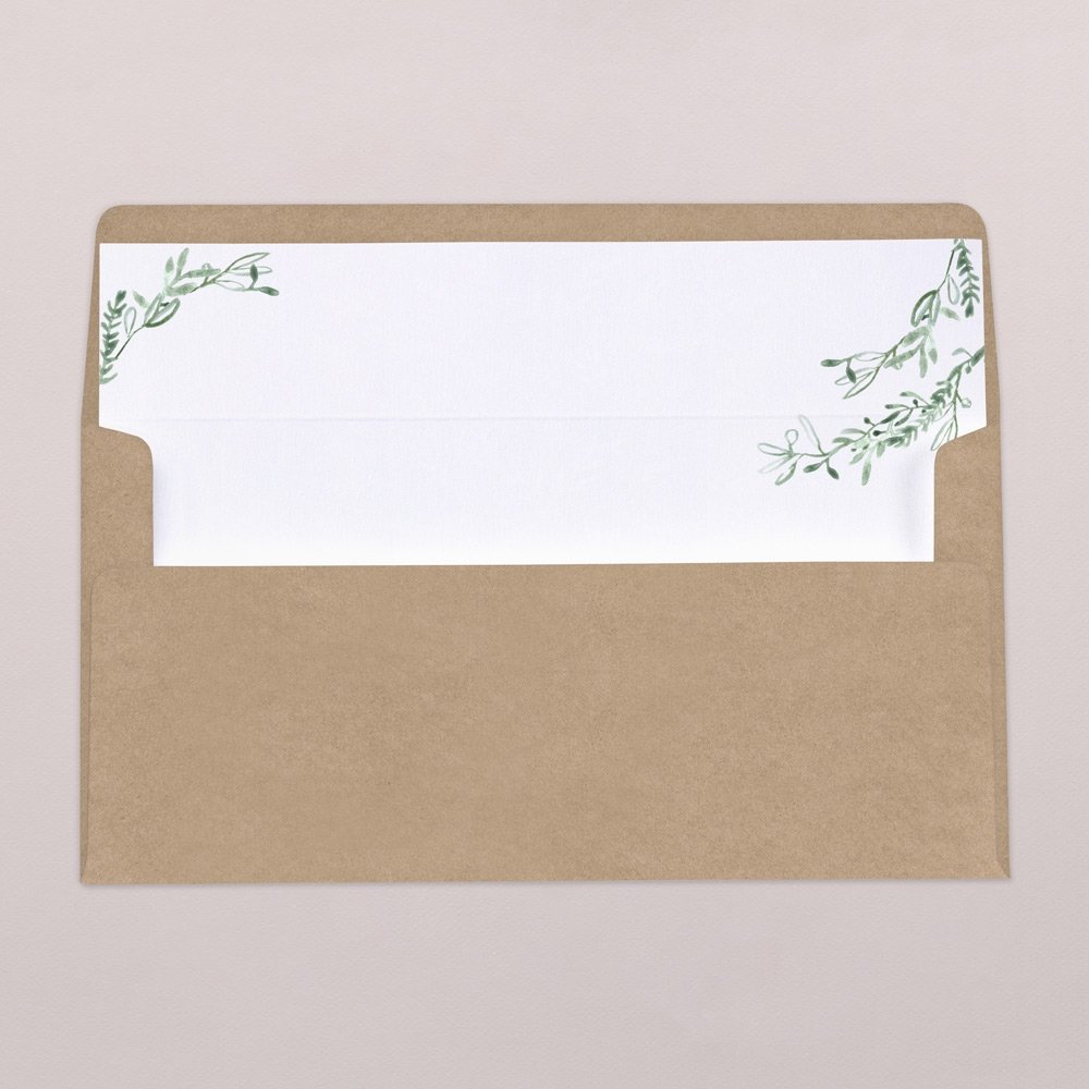 Envelope liners