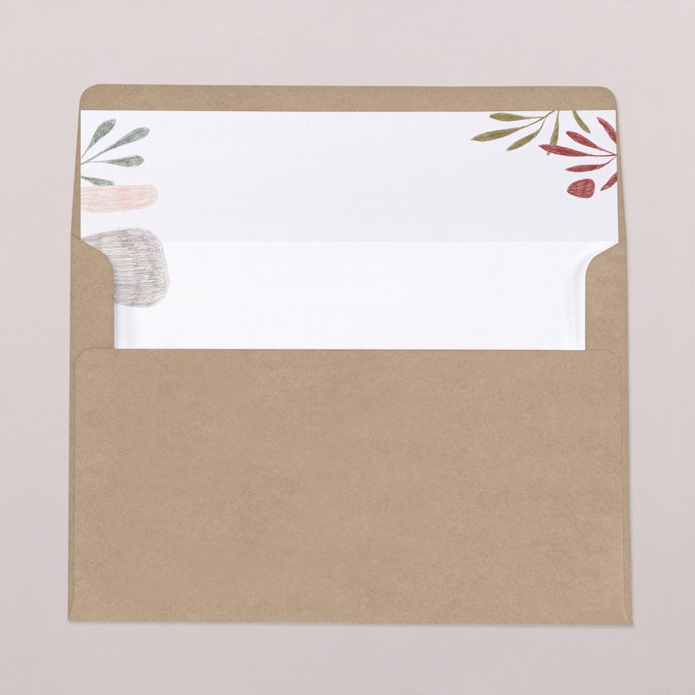 Envelope liners