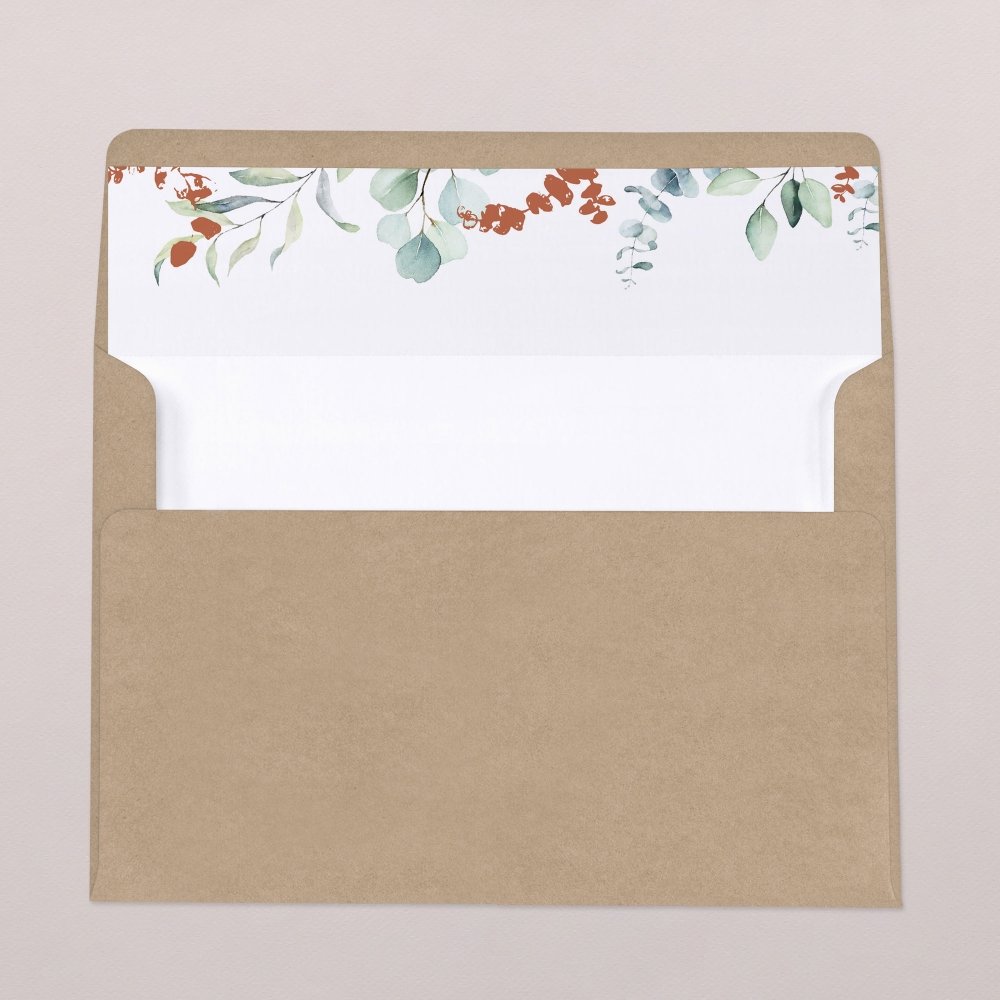 Envelope liners