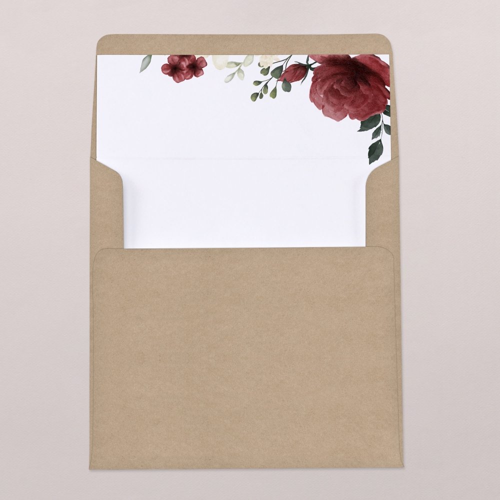 Envelope liners