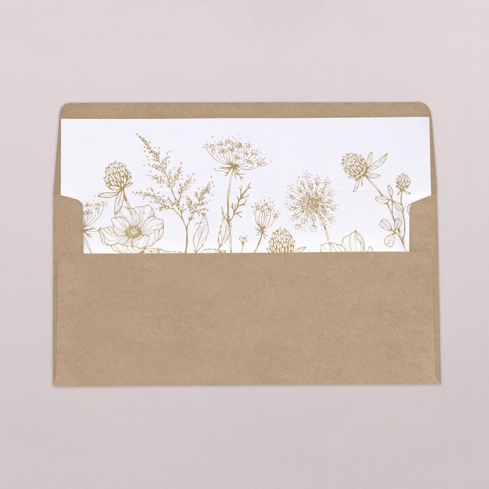 Envelope liners