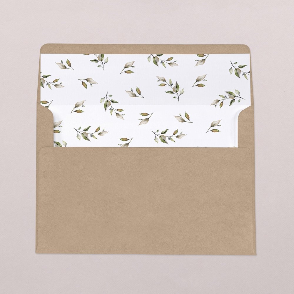 Envelope liners