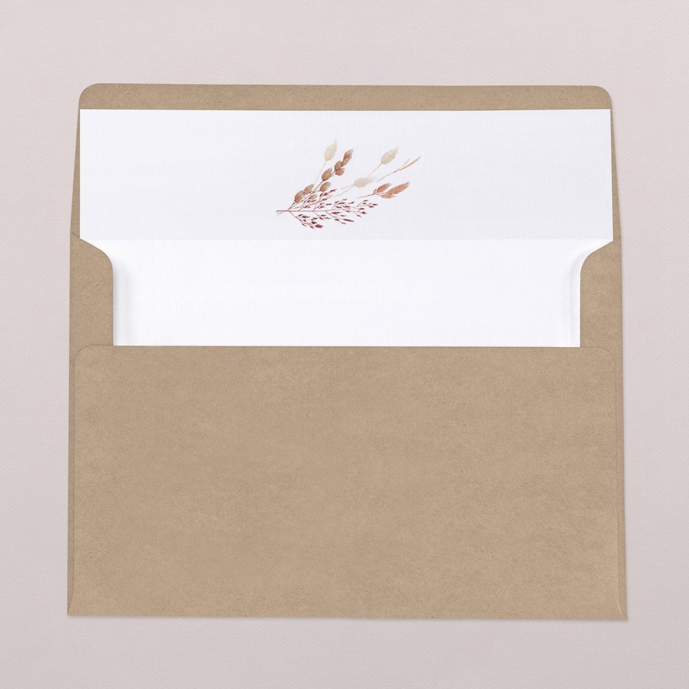 Envelope liners