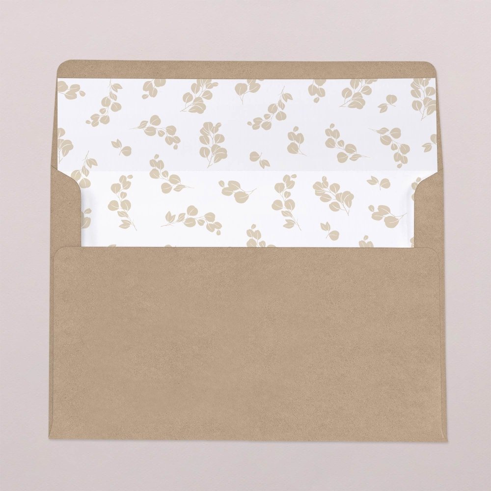 Envelope liners