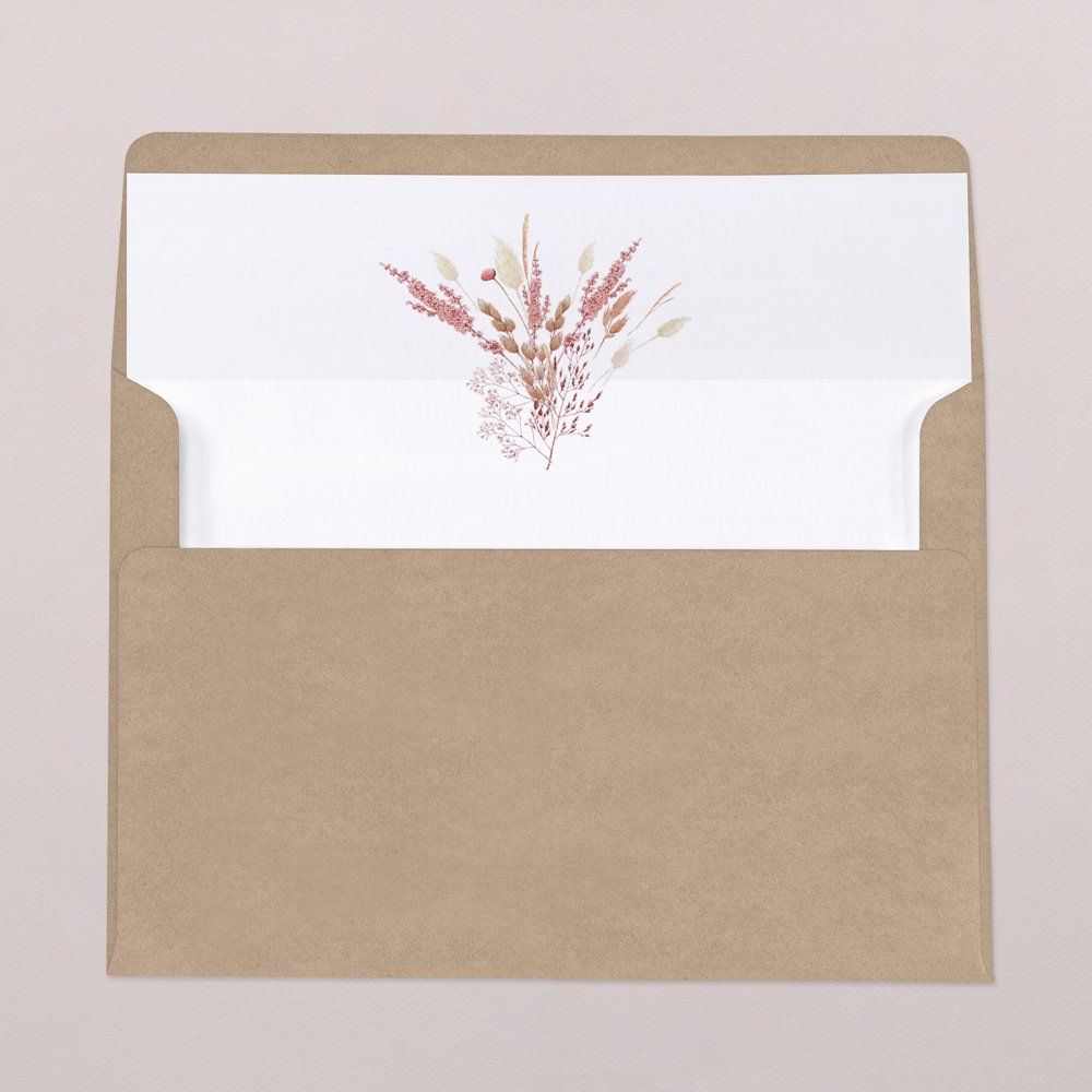 Envelope liners