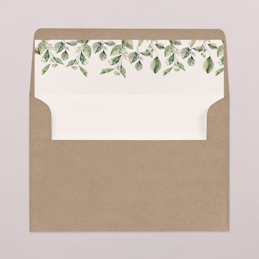 Envelope liners