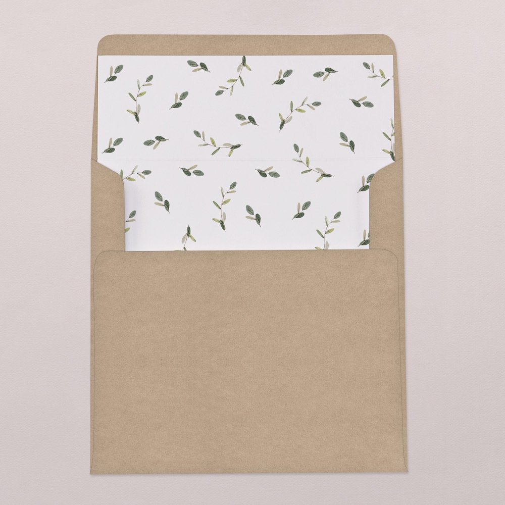 Envelope liners