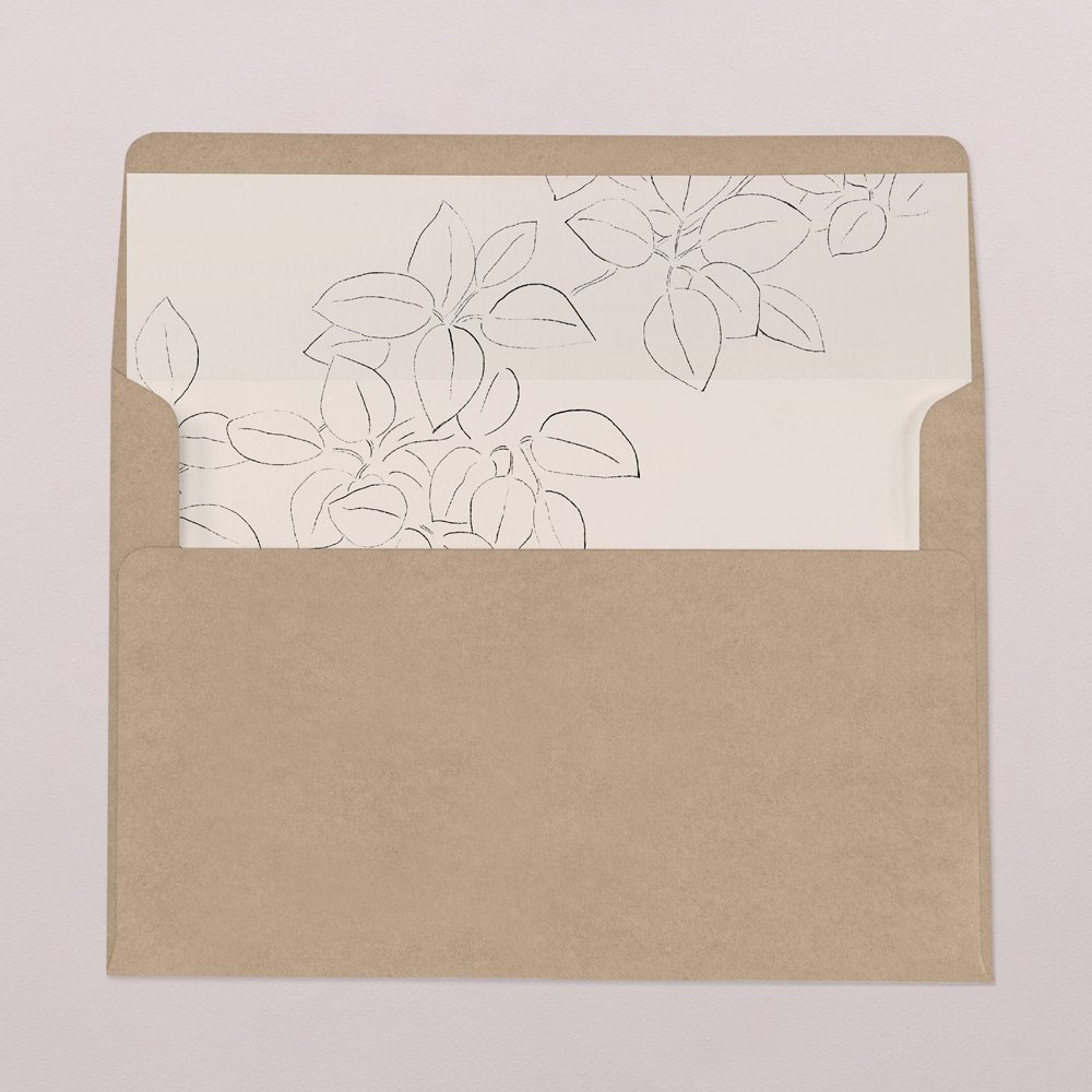 Envelope liners