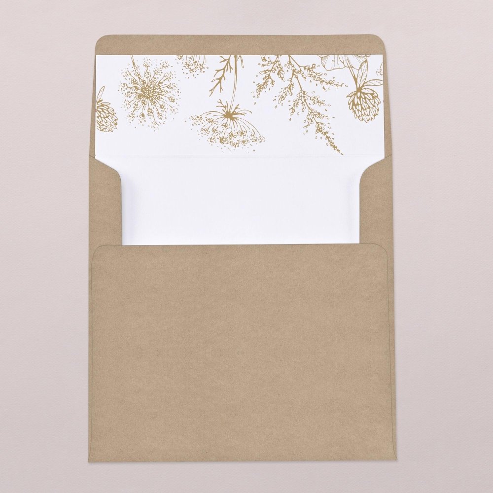 Envelope liners