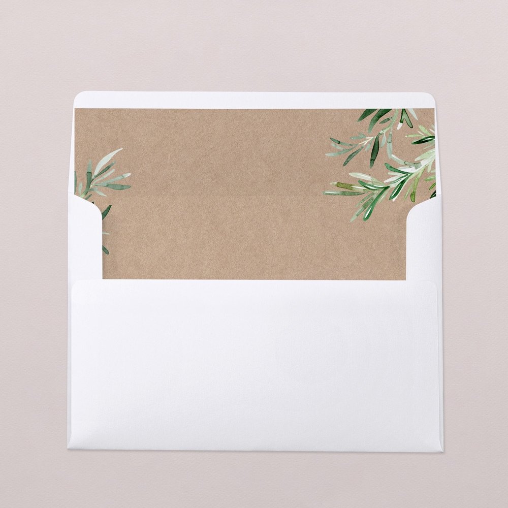 Envelope liners