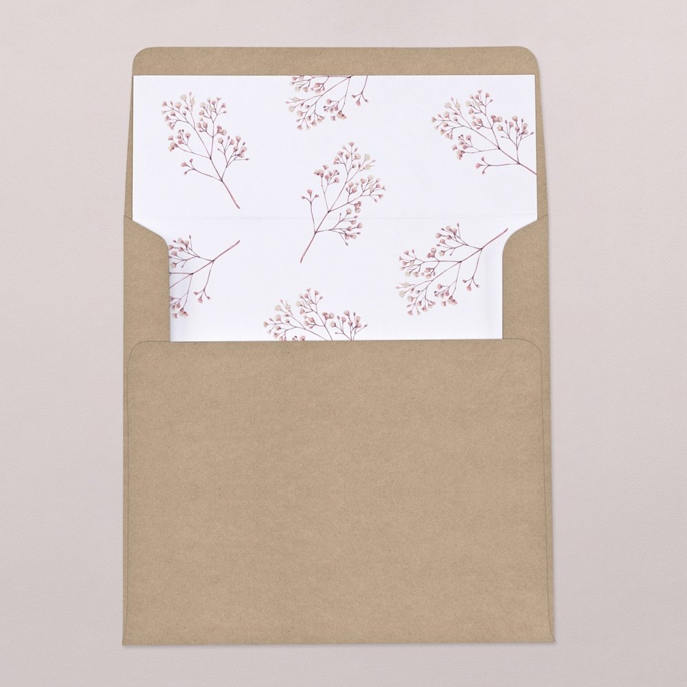 Envelope liners