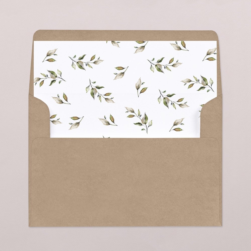 Envelope liners