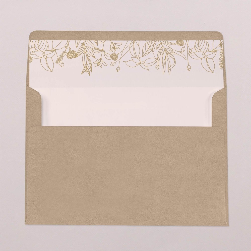 Envelope liners