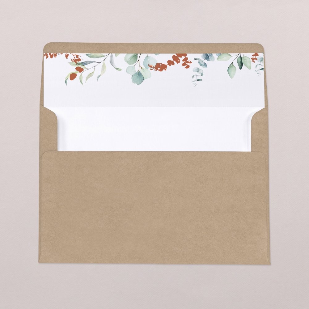 Envelope liners