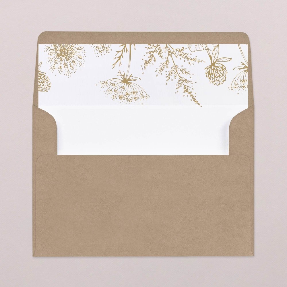 Envelope liners