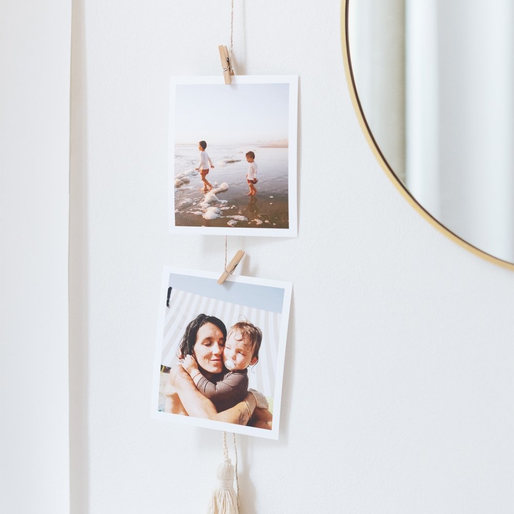 Polaroid photo prints