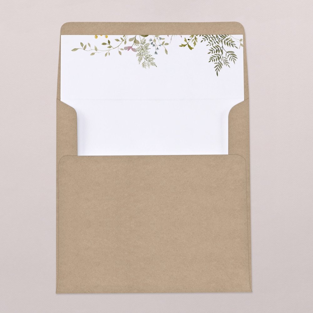 Envelope liners