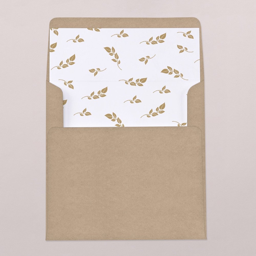 Envelope liners