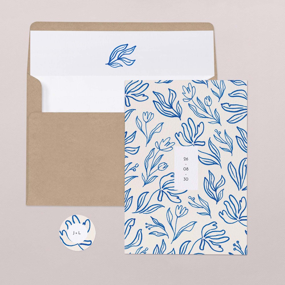 Blue Flora
