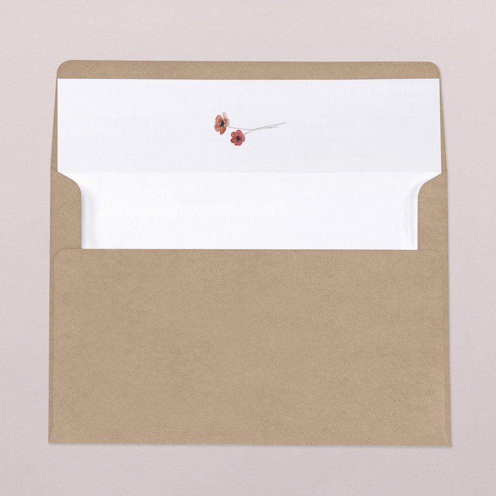 Envelope liners