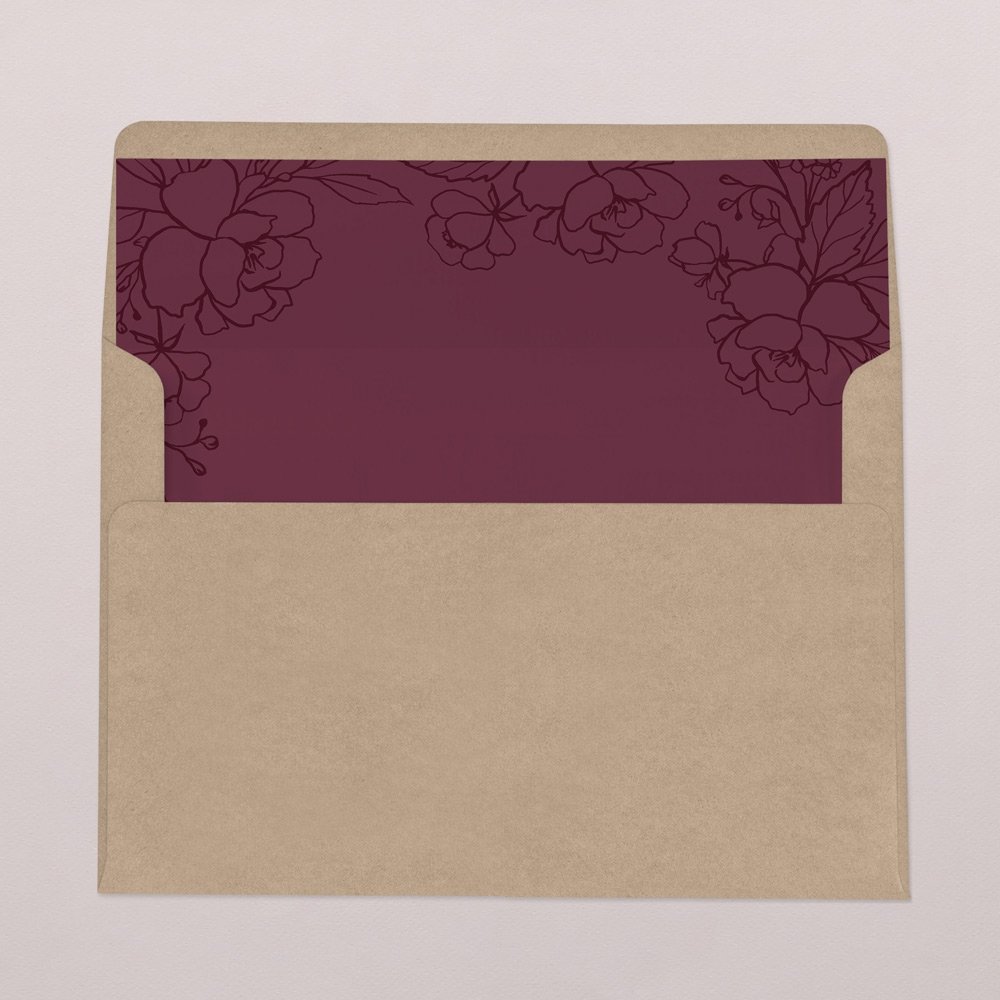 Envelope liners