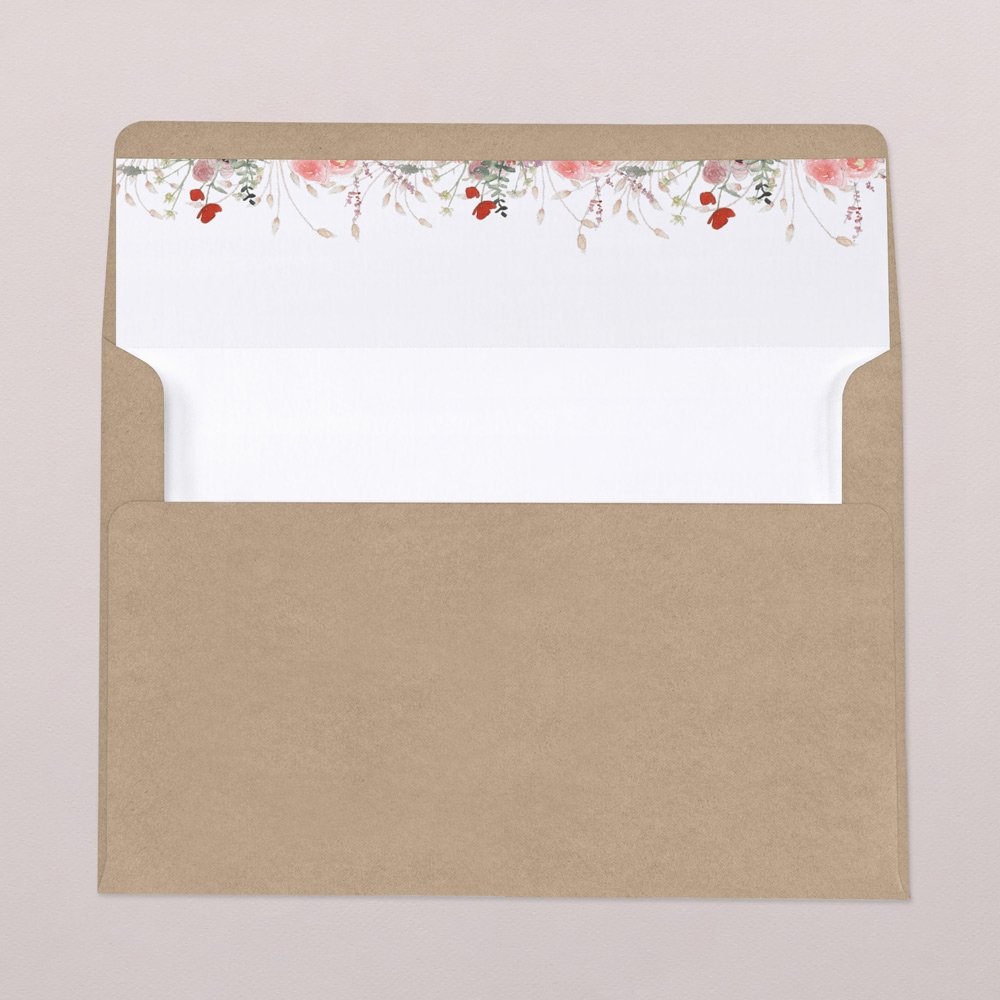 Envelope liners