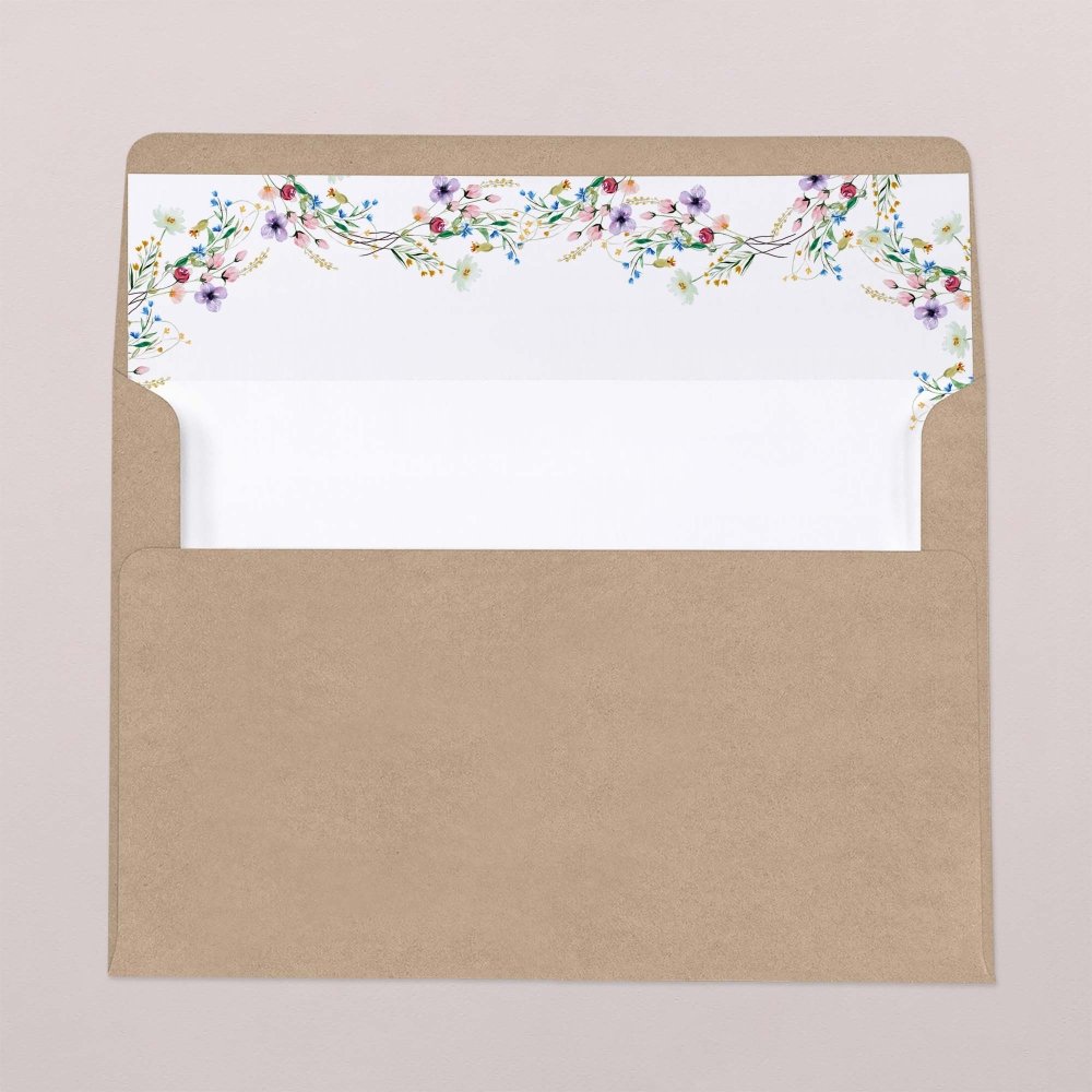 Envelope liners