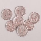 Pink wax seals 3cm