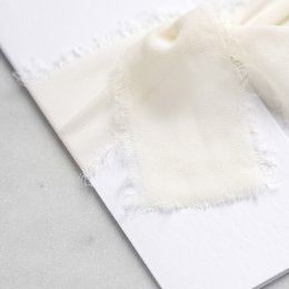 Frayed ribbon 45cm