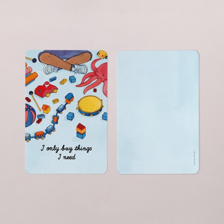 Good habit cards to save the planet
